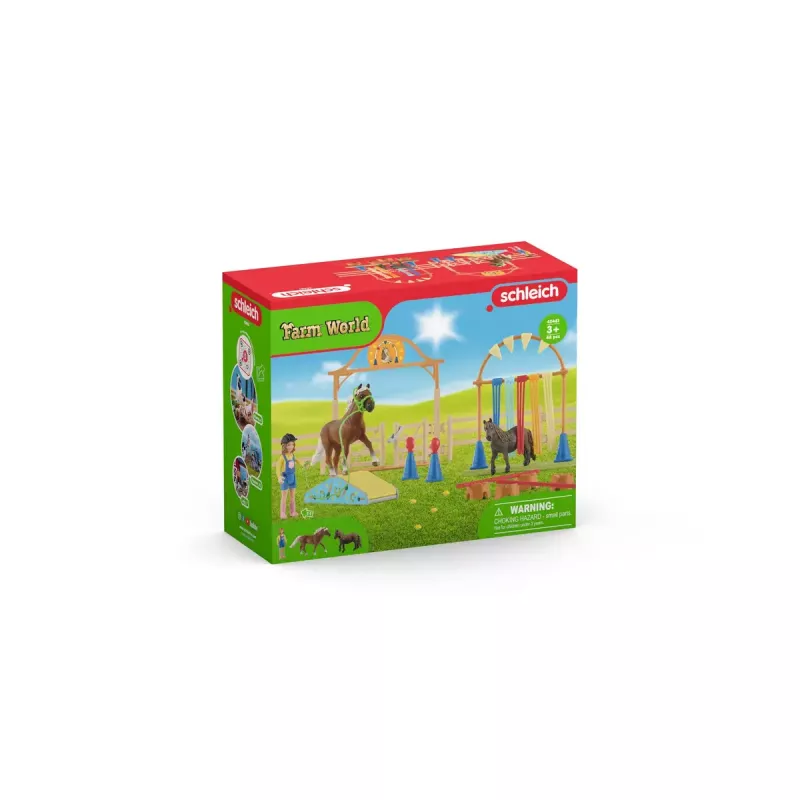 Pony agility training Schleich 42481 Įvairiaspalvis Plastikinis 3-8 metų