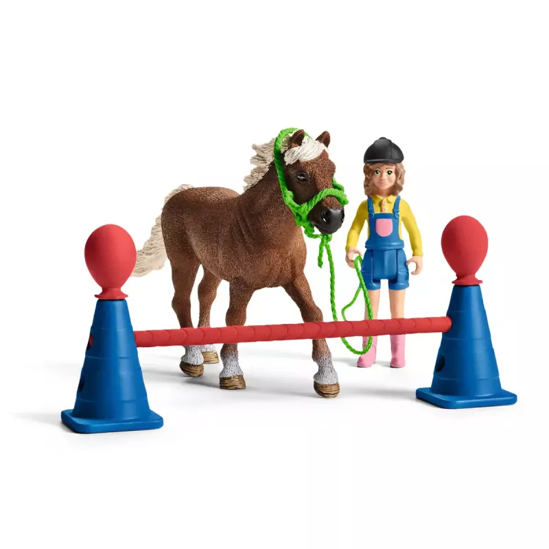 Pony agility training Schleich 42481 Įvairiaspalvis Plastikinis 3-8 metų