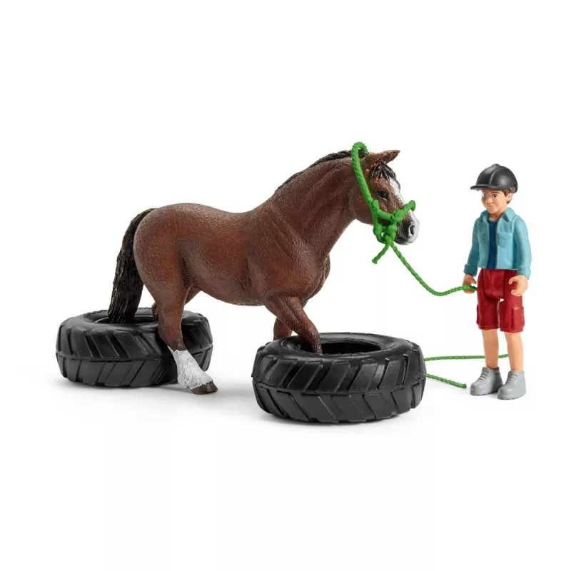 Ponių vikrumo lenktynės Schleich FARM WORLD 42482