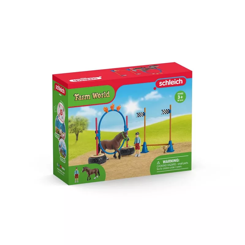 Ponių vikrumo lenktynės Schleich FARM WORLD 42482