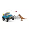 “Schleich” dinozaurai. Visureigis su dinozaurų postu, dinozaurai ir ugnikalnis, tyrimų stotis, 4 m., įvairiaspalvis, plastikas