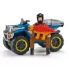 schleich Dinozaurai Pabėgimas keturračiu nuo Velociraptoriaus, Dinozaurai ir ugnikalnis, Tyrimų stotis, 4 m., Įvairiaspalvis, Plastikas