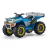 schleich Dinozaurai Pabėgimas keturračiu nuo Velociraptoriaus, Dinozaurai ir ugnikalnis, Tyrimų stotis, 4 m., Įvairiaspalvis, Plastikas