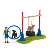 schleich Farm Life šuniukų vikrumo treniruotė, Farm World, 3 m., įvairiaspalvis
