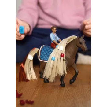 schleich HORSE CLUB Sofia’s Beauties pradinis rinkinys Leo ir Rocky įvairiaspalvis