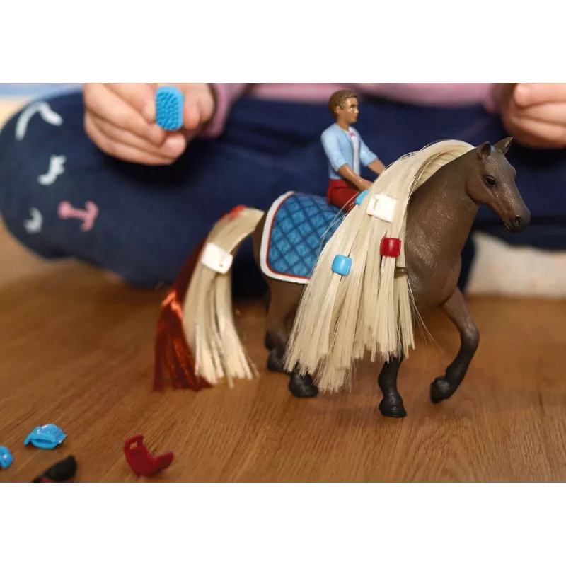 schleich HORSE CLUB Sofia’s Beauties pradinis rinkinys Leo ir Rocky įvairiaspalvis