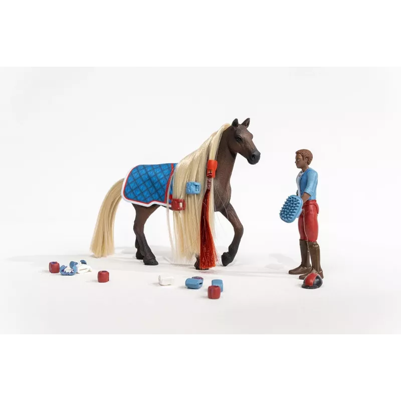 schleich HORSE CLUB Sofia’s Beauties pradinis rinkinys Leo ir Rocky įvairiaspalvis