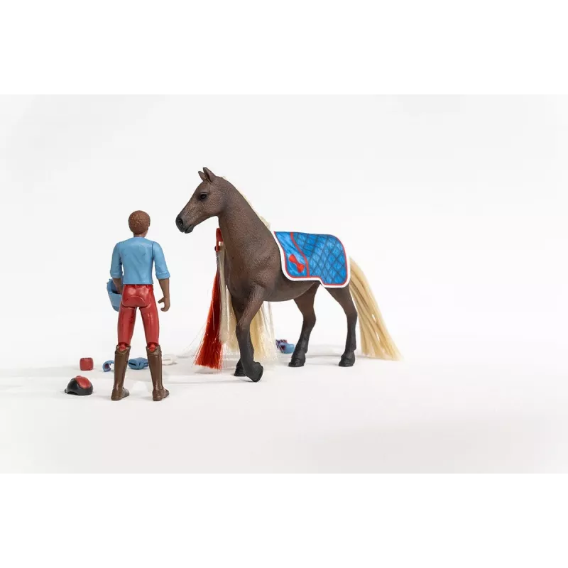 schleich HORSE CLUB Sofia’s Beauties pradinis rinkinys Leo ir Rocky įvairiaspalvis