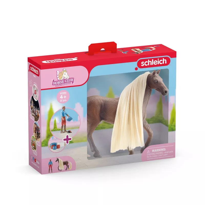 schleich HORSE CLUB Sofia’s Beauties pradinis rinkinys Leo ir Rocky įvairiaspalvis