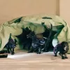 Schleich ELDRADOR CREATURES Šešėlių Vilkas, juodas violetinis 42554