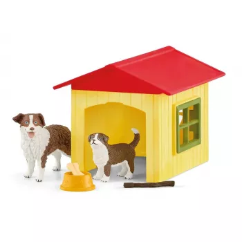 Schleich FARM WORLD Dog House 42573 Daugiaspalvis Rekomenduojamas amžius 3+