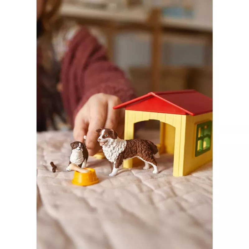 Schleich FARM WORLD Dog House 42573 Daugiaspalvis Rekomenduojamas amžius 3+