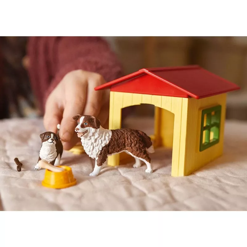 Schleich FARM WORLD Dog House 42573 Daugiaspalvis Rekomenduojamas amžius 3+