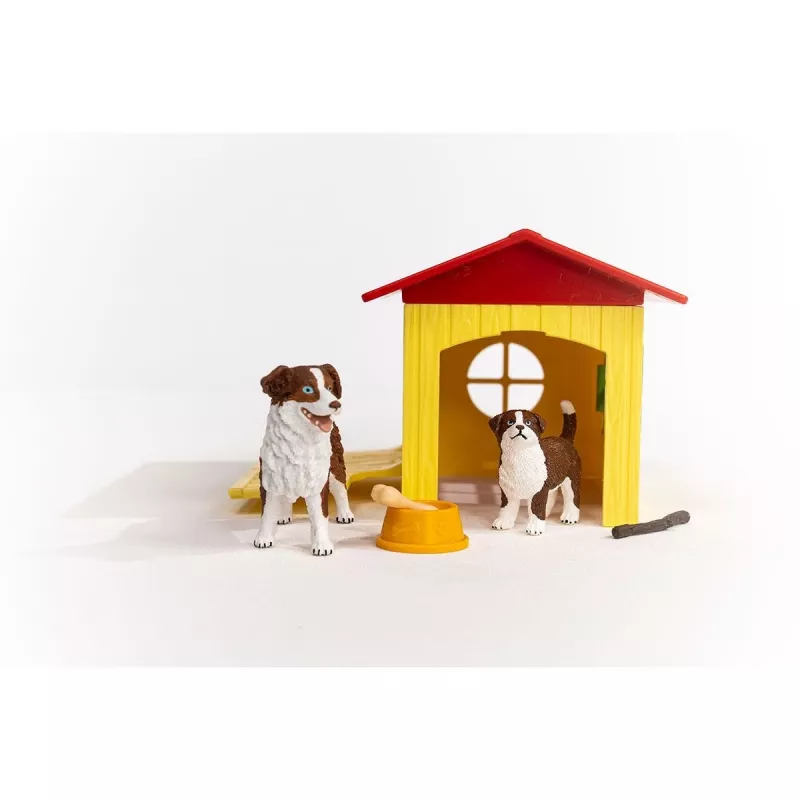 Schleich FARM WORLD Dog House 42573 Daugiaspalvis Rekomenduojamas amžius 3+