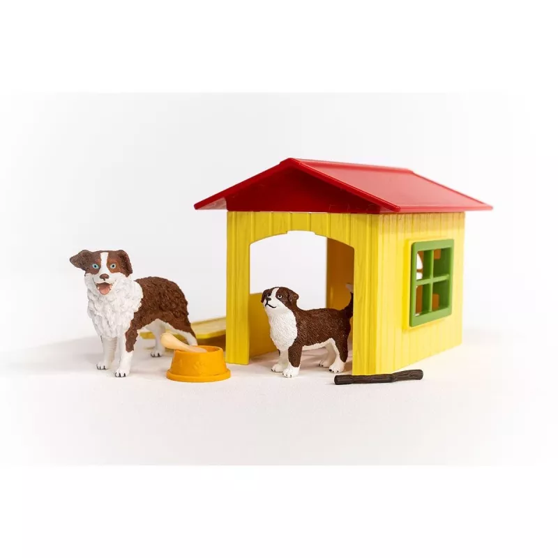 Schleich FARM WORLD Dog House 42573 Daugiaspalvis Rekomenduojamas amžius 3+