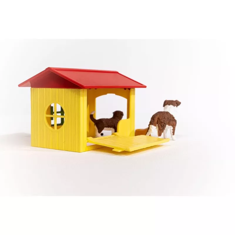Schleich FARM WORLD Dog House 42573 Daugiaspalvis Rekomenduojamas amžius 3+