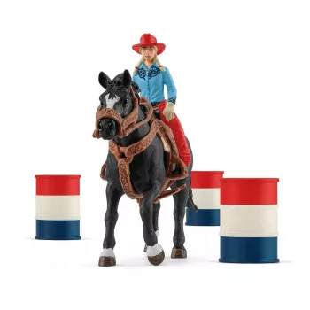 schleich „Kaubojės statinių lenktynių linksmybės“, 3 metai, Daugiaspalvis