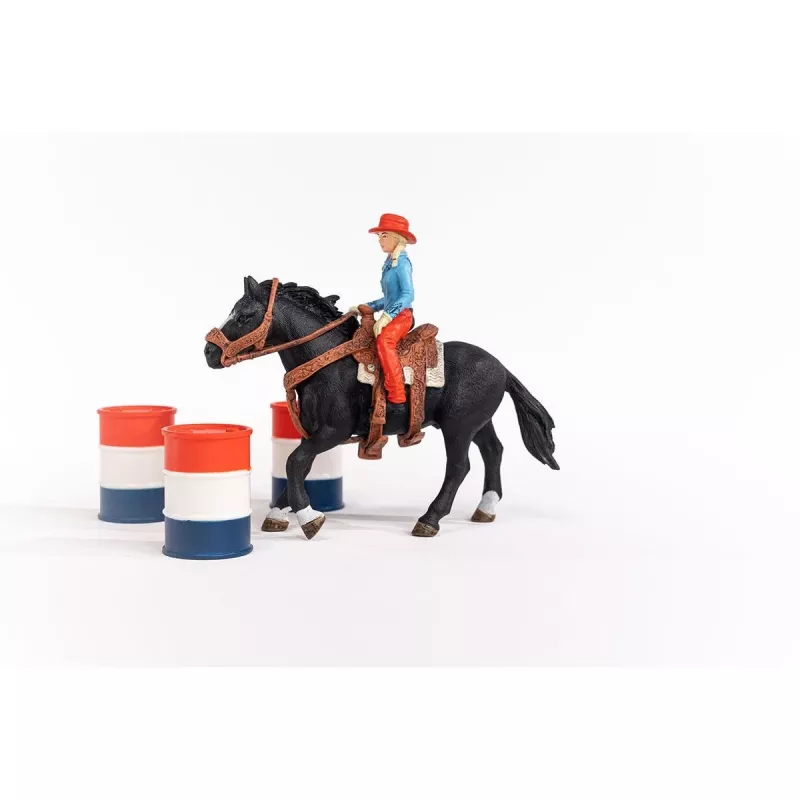 schleich „Kaubojės statinių lenktynių linksmybės“, 3 metai, Daugiaspalvis