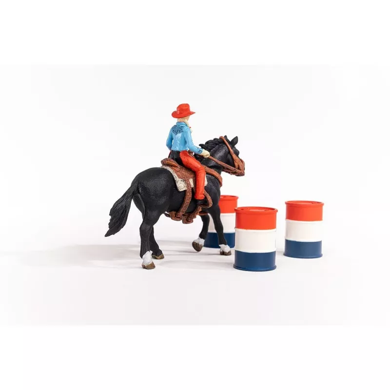 schleich „Kaubojės statinių lenktynių linksmybės“, 3 metai, Daugiaspalvis