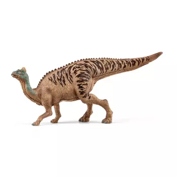 schleich Dinozaurai Edmontosaurus, 4 m., Žemės užkariavimas, Dinozaurai ir ugnikalnis, Juoda, Ruda, Žalia, Plastikinis