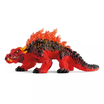 schleich ELDRADOR CREATURES Magma Lizard, 7 metai, Lavos pasaulis, Monstrai ir drakonai, Juoda, Raudona, Plastikas