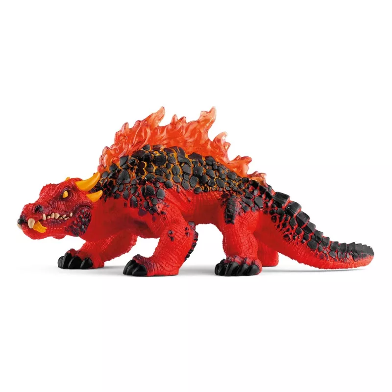 schleich ELDRADOR CREATURES Magma Lizard, 7 metai, Lavos pasaulis, Monstrai ir drakonai, Juoda, Raudona, Plastikas