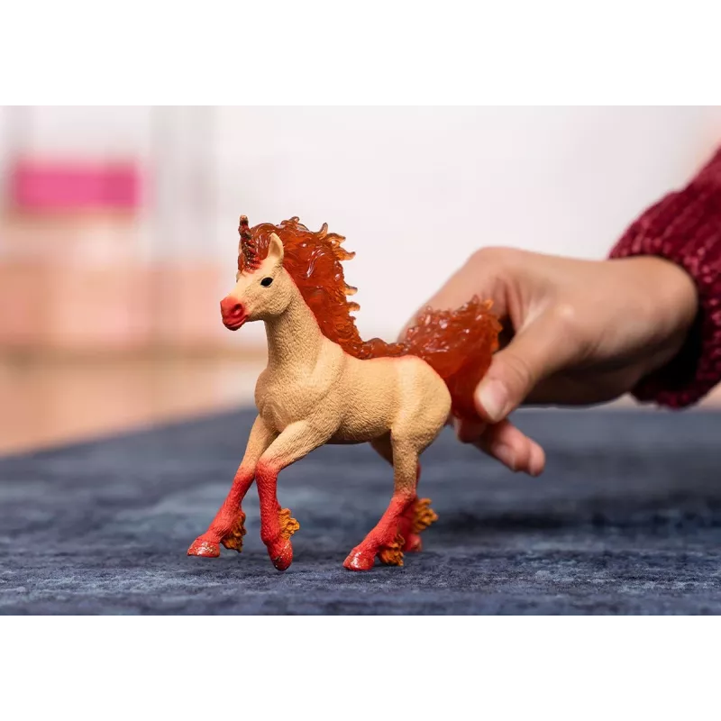 Schleich BAYALA Elementa ugnies vienaragio eržilo žaislas oranžinis 70756S