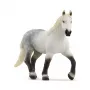 Model Horse Schleich Percheron Mare Juoda Pilka White 13971S