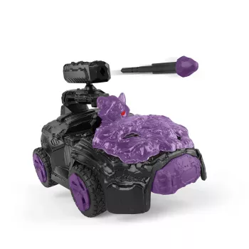 Schleich Shadow CrashMobile su mini būtybe juoda violetinė 42672