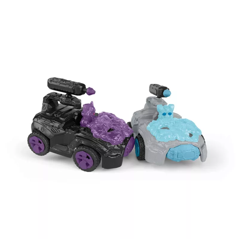 Schleich Shadow CrashMobile su mini būtybe juoda violetinė 42672