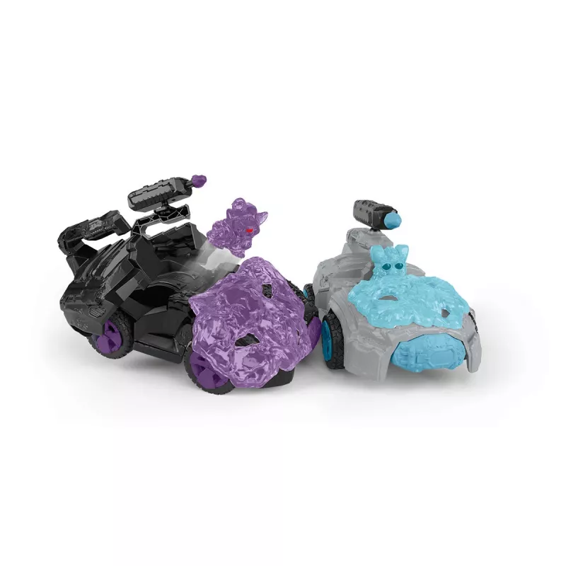 Schleich Shadow CrashMobile su mini būtybe juoda violetinė 42672