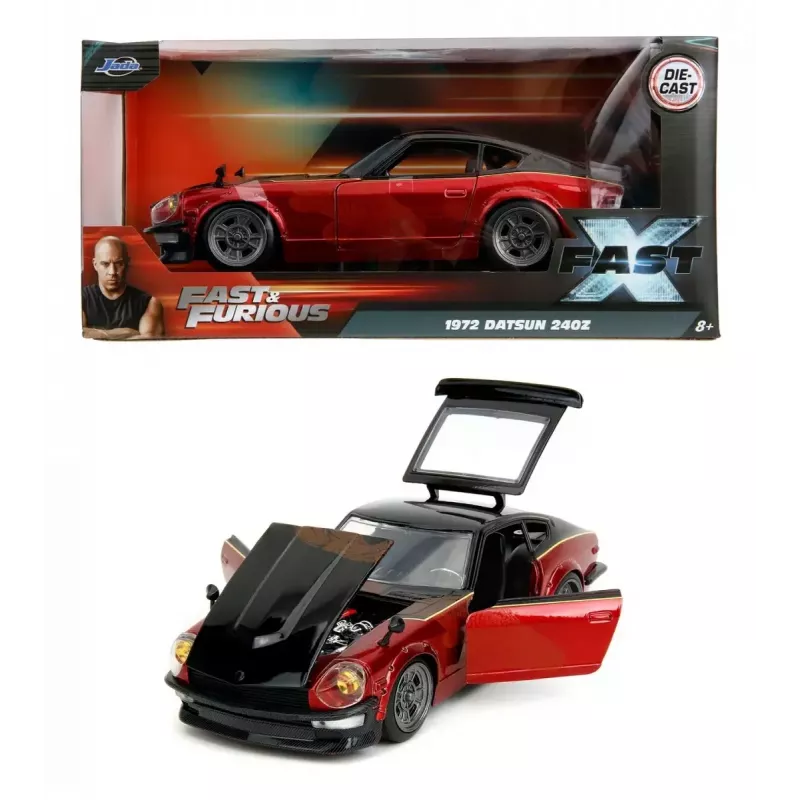 Automobilis Jada Toys 253203090 Fast & Furious Metalo Plastiko Gumos Raudona Juoda