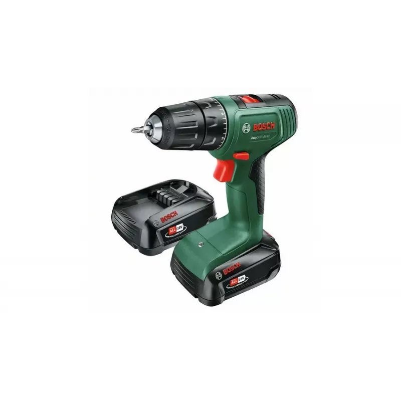 Bosch EasyDrill 18V-40 1630 RPM beraktis 1,3 kg juodas, žalias