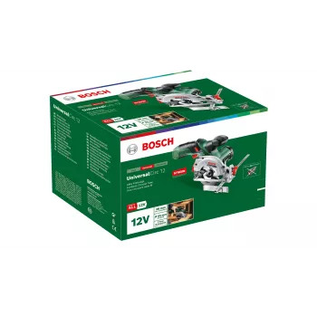 Bosch UniversalCirc 12 8.5 cm Juoda, Žalia 1400 RPM