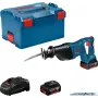 Bosch GSA 18V-LI Professional Juoda, Blue