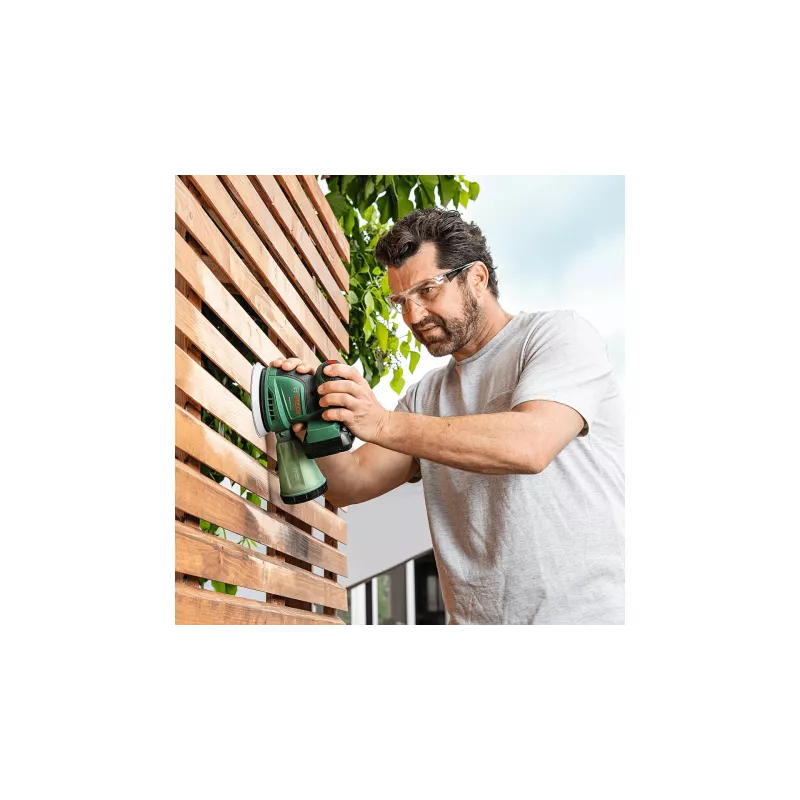 Bosch EasyOrbit 18V-10 (Baretool), Orbitinis šlifuoklis, Juoda, Žalia, Plastikas, Vokietija, 23000 OPM, 1 mm