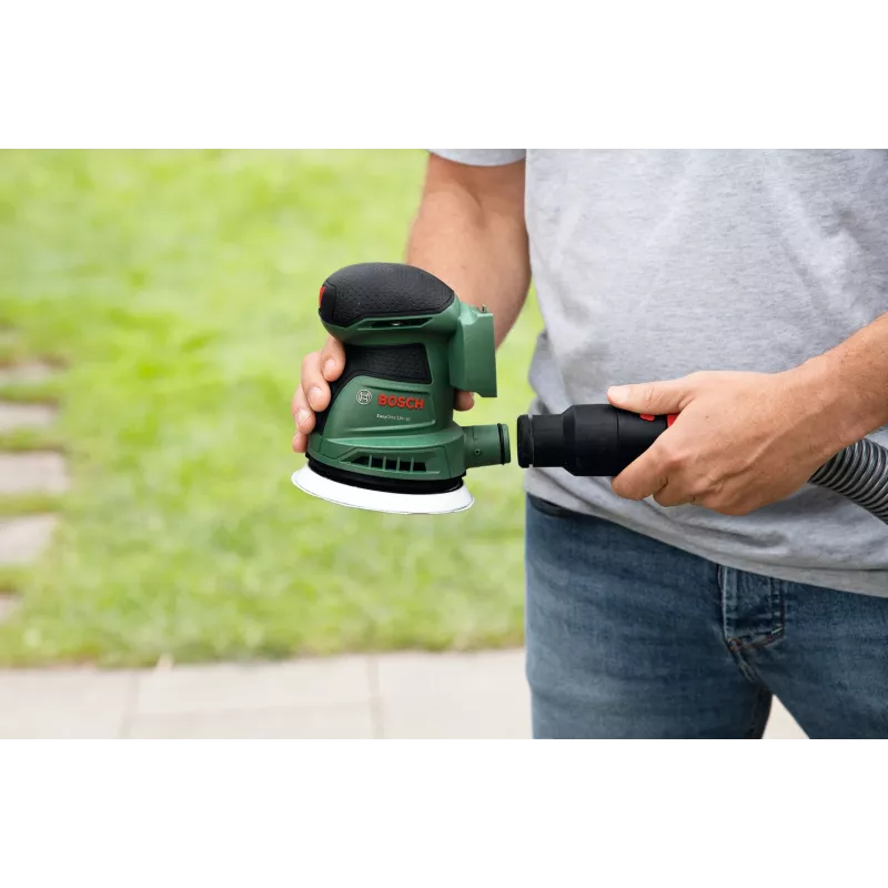 Bosch EasyOrbit 18V-10 (Baretool), Orbitinis šlifuoklis, Juoda, Žalia, Plastikas, Vokietija, 23000 OPM, 1 mm