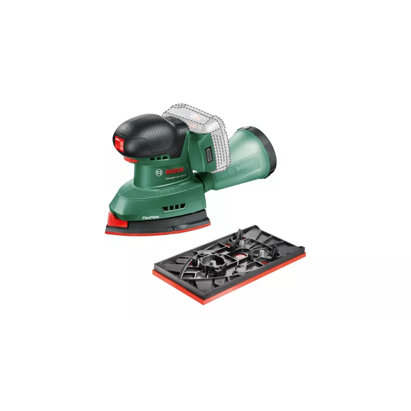 Bosch UniversalSander 18V-10 Orbitinis šlifuoklis 22000 OPM Juoda, Žalia