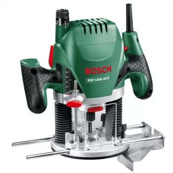 Bosch POF 1400 ACE Aliuminis, juoda, žalia, raudona, balta 28000 aps./min. 1450 W