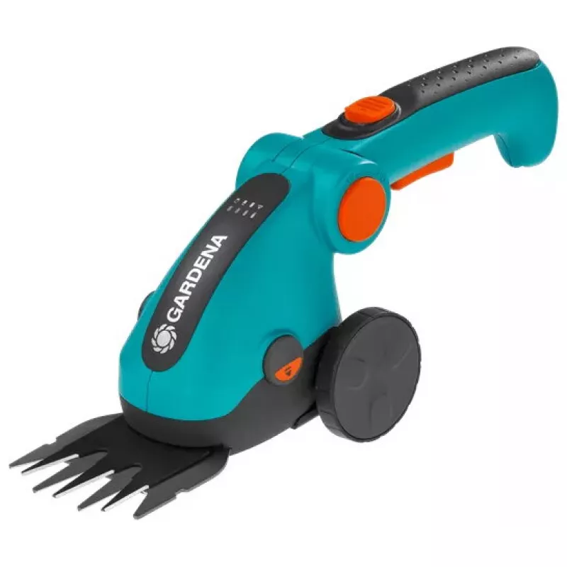 Akumuliatorinės žolės žirklės Gardena 9889-20 3,6 V ličio jonų turkio spalvos