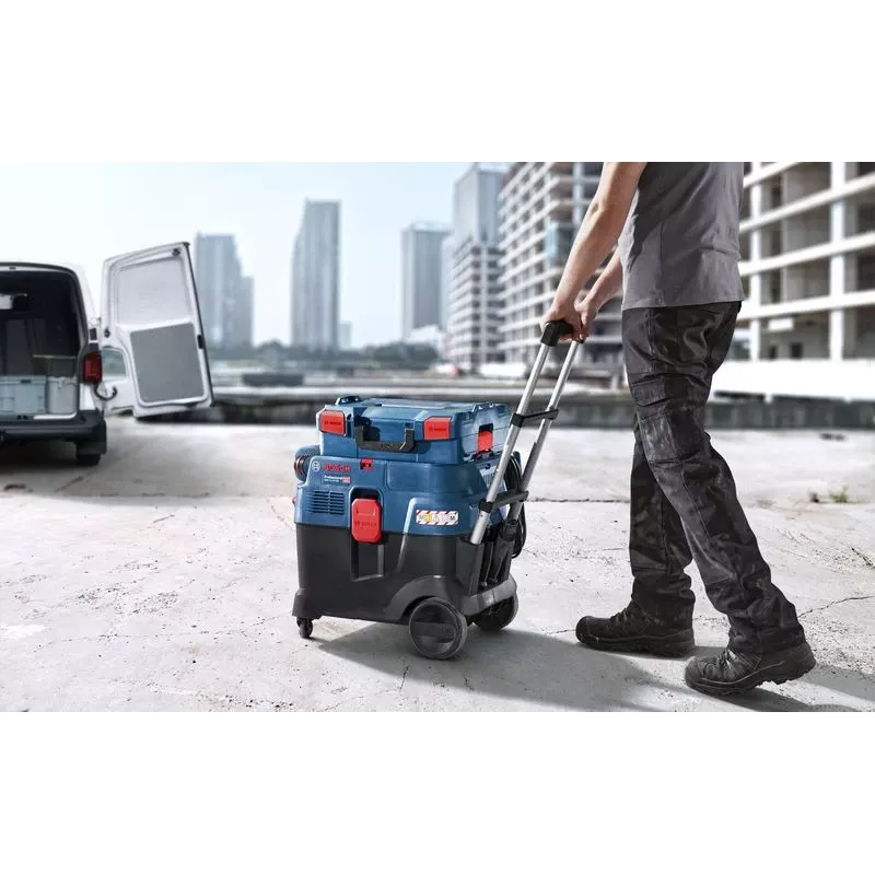 Bosch GAS 12-40 MA Professional 40 L cilindrinis dulkių siurblys sausiems ir šlapiems valymams 1200 W Combi