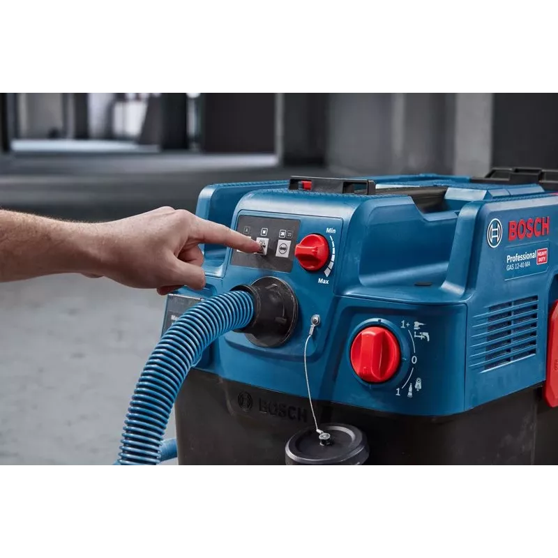 Bosch GAS 12-40 MA Professional 40 L cilindrinis dulkių siurblys sausiems ir šlapiems valymams 1200 W Combi