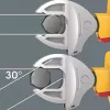 Reguliuojamas veržliaraktis Wera 05020170001 Žandikaulio plotis 1,9 cm Plastikinė rankena