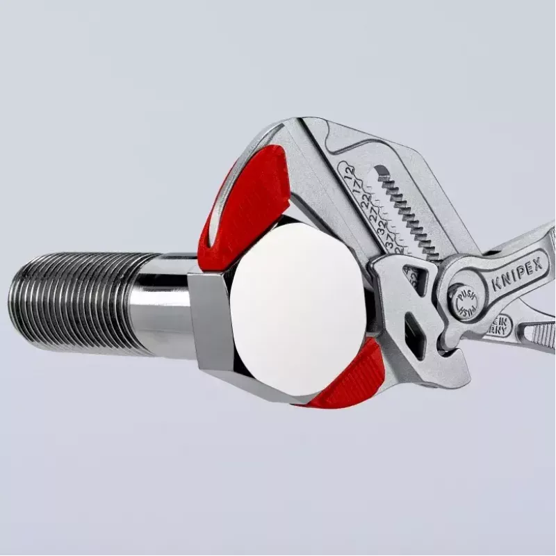 Vamzdžių veržliarakčio atsarginė dalis Knipex 86 09 250 V01 Raudonas plastikas 6 vnt.