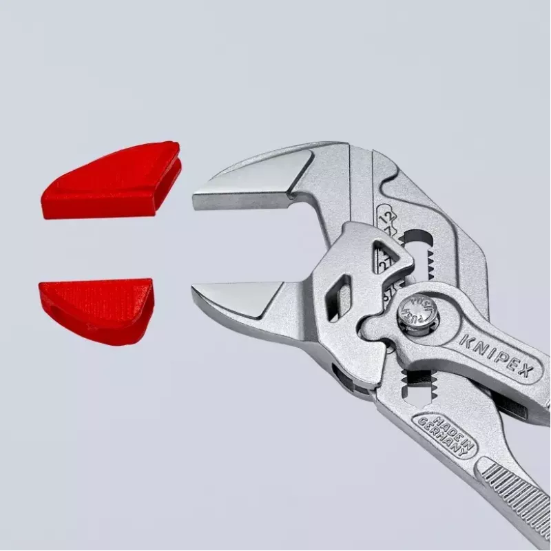 Vamzdžių veržliarakčio atsarginė dalis Knipex 86 09 250 V01 Raudonas plastikas 6 vnt.