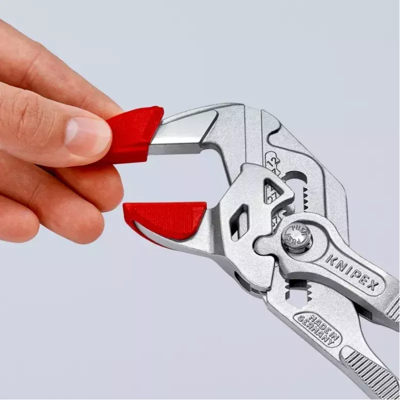 Vamzdžių veržliarakčio atsarginė dalis Knipex 86 09 250 V01 Raudonas plastikas 6 vnt.