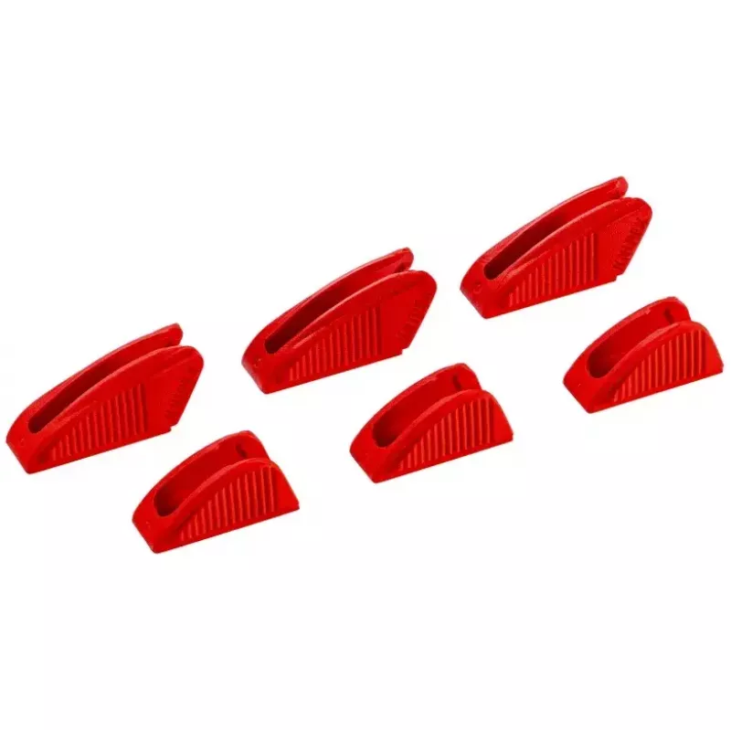 Vamzdžių veržliarakčio atsarginė dalis Knipex 86 09 250 V01 Raudonas plastikas 6 vnt.