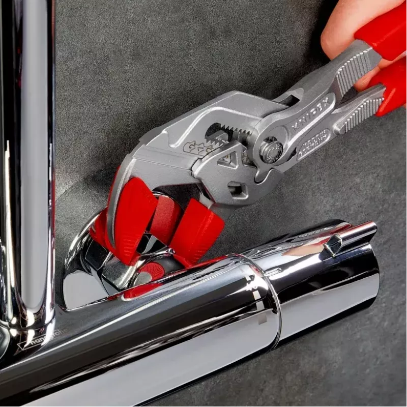 Vamzdžių veržliarakčio atsarginė dalis Knipex 86 09 250 V01 Raudonas plastikas 6 vnt.