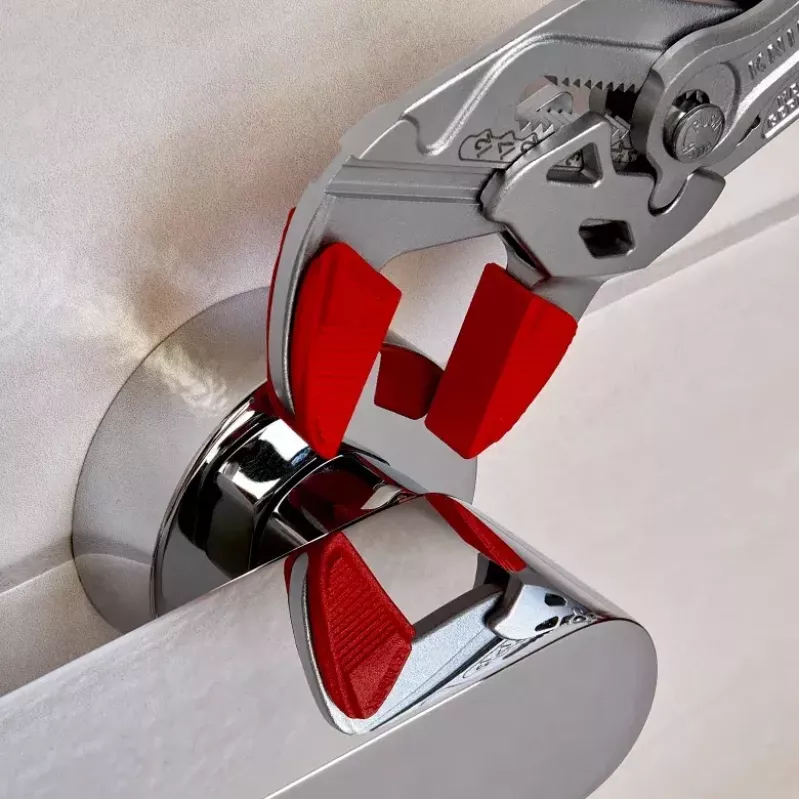 Vamzdžių veržliarakčio atsarginė dalis Knipex 86 09 250 V01 Raudonas plastikas 6 vnt.