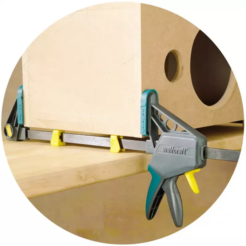 Strypinis spaustuvas wolfcraft GmbH EHZ PRO vienos rankos spaustuvai